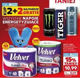 Kaufland Ręcznik papierowy Velvet Turbo 3-warstwowy super mocny oferta