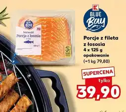 Kaufland Porcje z fileta z łososia Blue Bay norweski oferta