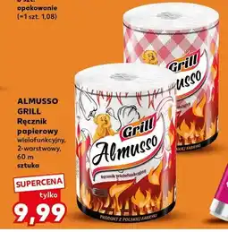 Kaufland Ręcznik papierowy wielofunkcyjny 2-warstwowy Almusso Grill 60m oferta