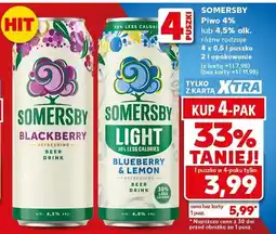 Kaufland Piwo Somersby Light Blueberry & Lemon 4% alk oferta
