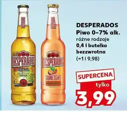 Kaufland Piwo Desperados Sunlight 0-7% alk oferta