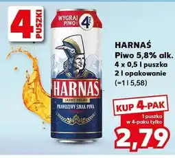 Kaufland Piwo Harnaś 5,8% alk oferta