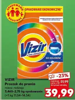 Kaufland Vizir Proszek do prania do kolorów oferta
