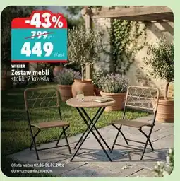 Biedronka Zestaw mebli oferta