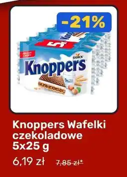 Biedronka Knoppers Wafelki czekoladowe 5x25 g oferta