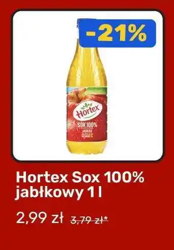 Hortex Sox 100% jabłkowy 1 l