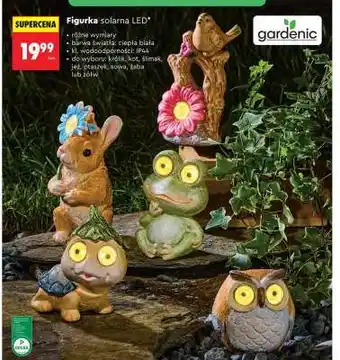 Figurka solarna LED