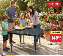 Biedronka Stół ogrodowy oferta