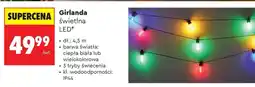 Biedronka Girlanda świetlna LED oferta