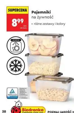 Biedronka Pojemniki na żywność oferta