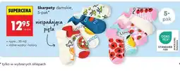 Biedronka Skarpety damskie, 5-pak oferta
