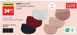 Biedronka Majtki damskie z wysokiem stanem, 3-pak oferta