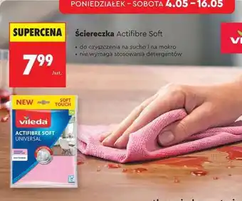 Biedronka Ściereczka Actifibre Soft oferta