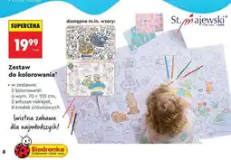 Biedronka Zestaw do kolorowania oferta