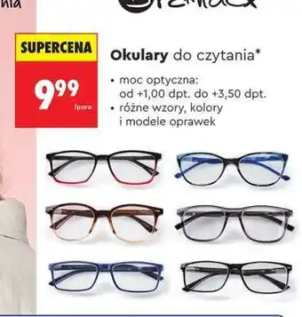 Biedronka Okulary do czytania oferta