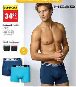 Biedronka Bokserki męskie , 2 pak oferta