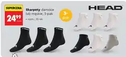 Biedronka Skarpety damskie lub męskie 3 pak oferta