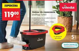 Biedronka Zestaw do czyszczenia podłogi Turbo oferta