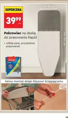 Biedronka Pokrowiec na deskę do prasowania Rapid oferta