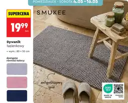 Biedronka Dywanik łazienkowy SMUKEE oferta