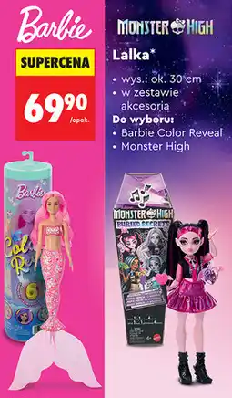 Biedronka Barbie Lalka Monster High oferta