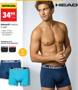 Biedronka Bokserki męskie, 2-pak* HEAD oferta