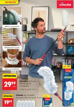 Biedronka Miotła do kurzu Vileda Flex & Catch z wkładem oferta