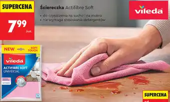 Biedronka Ściereczka Actifibre Soft Vileda oferta