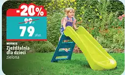 Biedronka Zjeżdżalnia dla dzieci zielona MOOKIE oferta