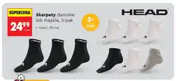Biedronka Skarpety damskie HEAD 3-pak oferta