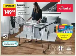 Biedronka Suszarka Vileda King Ultimate oferta