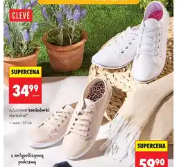 Biedronka Ażurowe tenisówki damskie CLEVÉ z antypoślizgową podeszwą oferta