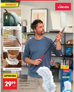Biedronka Miotełka do kurzu Vileda Flex & Catch z wkładem 93cm oferta
