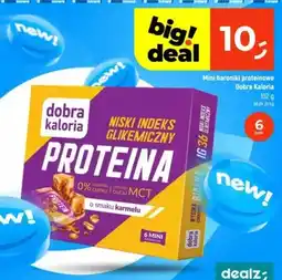 Dealz Mini batoniki proteinowe o smaku karmelu Dobra Kaloria 6 mini batoników oferta