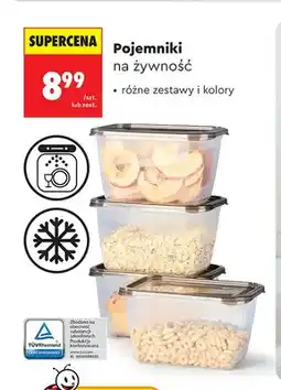 Biedronka Pojemniki na żywność oferta