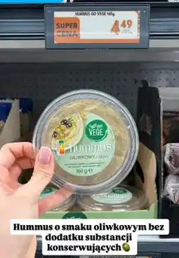 Biedronka Hummus oliwkowy oferta