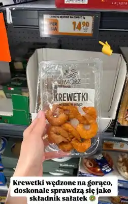 Biedronka Krewetki wędzone na gorąco oferta