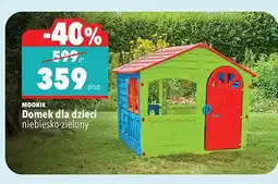 Biedronka Domek dla dzieci MOOKIE niebiesko-zielony oferta