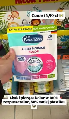 Biedronka Listki piorące Fresh Blossom, do kolorów oferta
