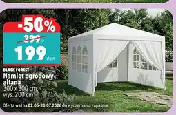 Biedronka Namiot ogrodowy altana BLACK FOREST 300x300cm wys. 200cm oferta