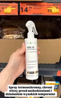 Biedronka Spray termoochronny do włosów Bioelixire jedwab i keratyna oferta
