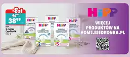 Biedronka Mleko modyfikowane HiPP 5 Junior Combiotik oferta
