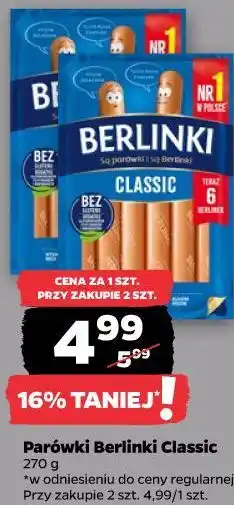 Netto Parówki Berlinki Classic oferta