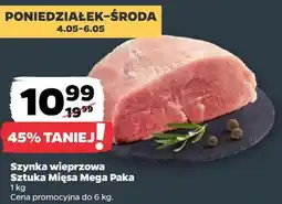 Netto Szynka wieprzowa Sztuka Mięsa Mega Paka oferta