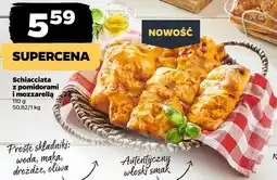 Netto Schiacciata z pomidorami i mozzarellą oferta