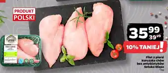 Filet z piersi kurczaka chów bez antybiotyków Sztuka Mięsa