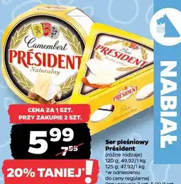 Netto Ser pleśniowy Président oferta