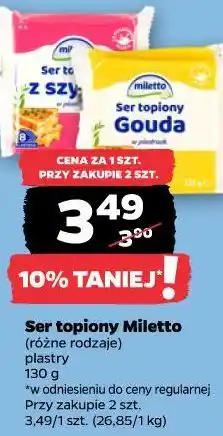 Netto Ser topiony Miletto oferta