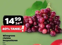 Netto Winogrono ciemne bezpestkowe oferta