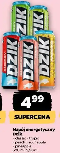 Netto Napój energetyczny Dzik oferta
